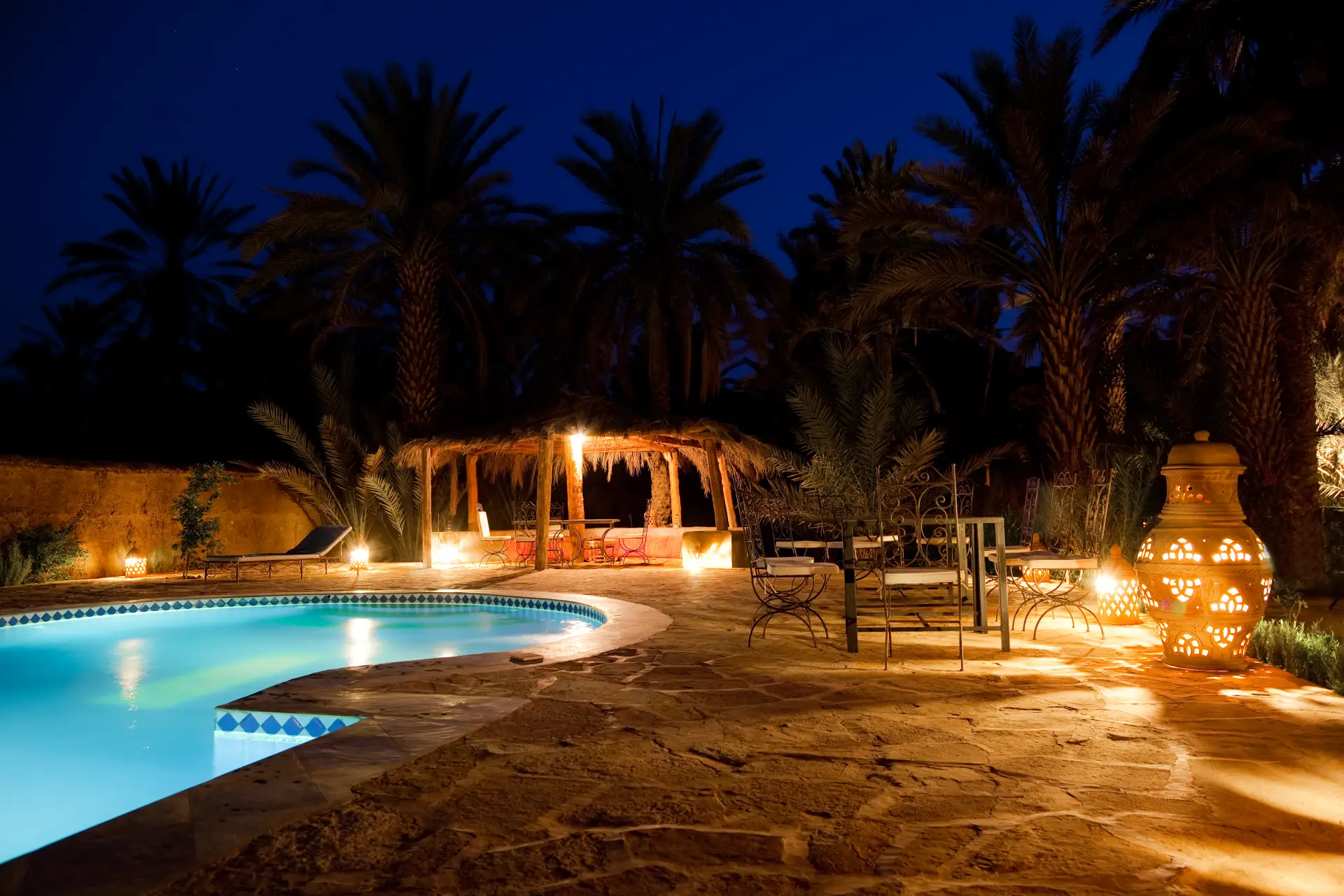 ambient lighting for luxury resorts